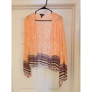 Torrid Cropped Kimono with Bell Sleeves